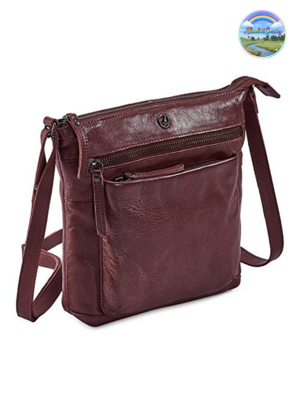 Genuine Leather Crossbody Bag Women Small Vintage Purse Travel Shoulder Handbag